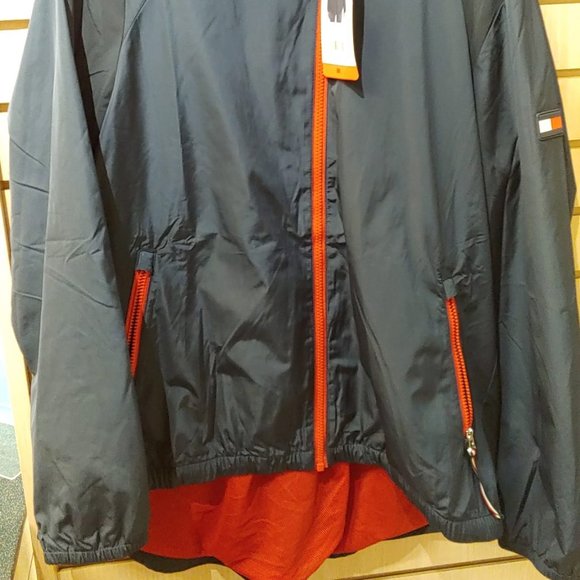 Tommy Hilfiger Ladies' Windbreaker Hoodie Jacket Navy - Picture 14 of 15